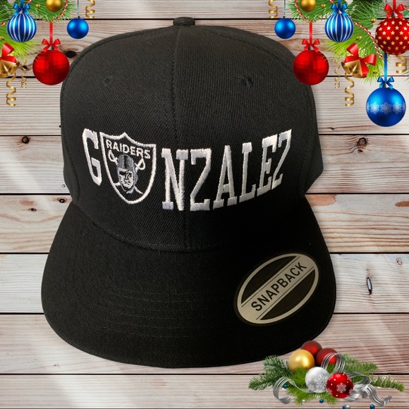 Raiders caps custom embroidered name Raiders hats new caps Raiders gifts cap - Picture 1 of 2